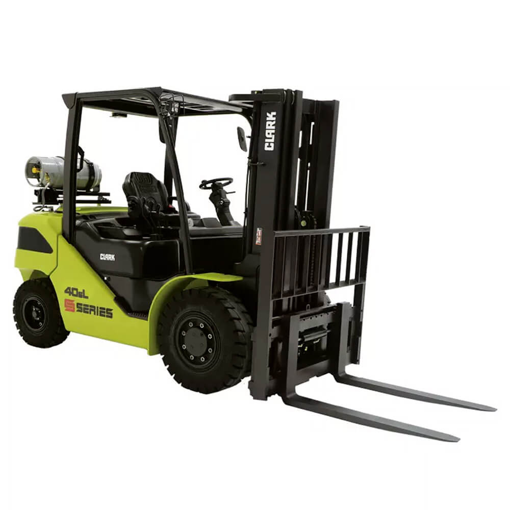 Forklift unloading commercial goods from a lorry in Dartford